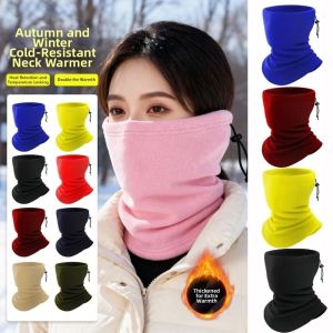 DIVATEN Windproof Reflective Cycling Multicolors Anti-Frost Winter Warm Fleece Neck Scarves High Quality Skiing Neck Cover