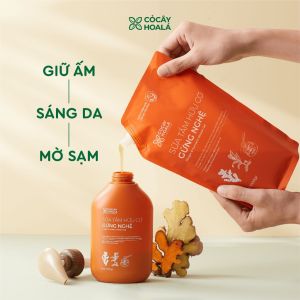 [HCM] Sữa tắm thảo dược hữu cơ gừng nghệ Cỏ cây hoa lá Việt Nam