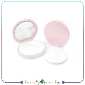 BF-K183 Wadah Bedak Tabur dengan Cermin Loose Powder Case Free Sponge / Tempat Bedak Tabur Travel