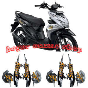 striping sticker motor lis honda New Beat Street tahun 2020