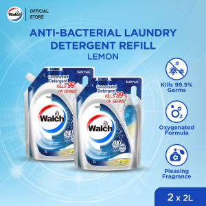 [TWIN PACK] Walch Antibacterial Laundry Detergent Refill (2000ml)
