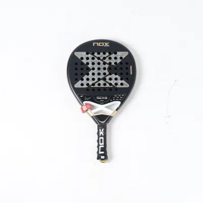 Raket NOX AT10 GENIUS 18K ALUM 2026 AGUSTIN TAPIA GOLD BLACK PADEL RACKET 100% ORIGINAL