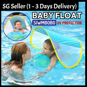 SWIMBOBO Baby Swim Float with Sunshade | Baby Float | Pool Float | UPF 50+ Canopy | Stable Support | S–XL