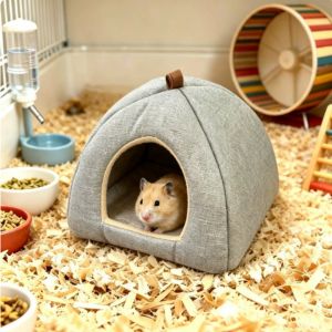 JIMEIXIAN01 Dây Cotton Nhà nuôi chuột lang Vòng treo Thoáng khí Lồng nuôi chuột chinchilla Di động Bề  có thể trầy xước Giường cho thú cưng nhỏ Thú cưng nhỏ