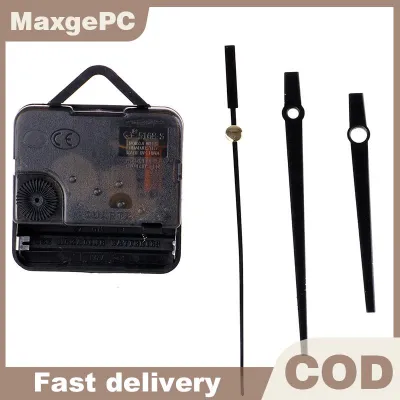 MaxgePC Bộ phận Phụ Kiện Cơ cấu chuyển động thạch anh Đồng hồ treo tường thay thế tự làm đồ sưu tầm