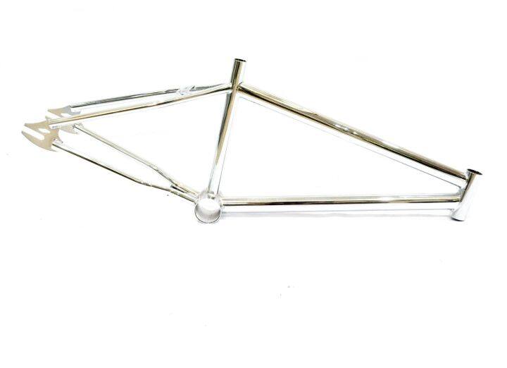 Chrome bmx best sale bike frame