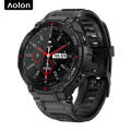 Aolon Smartwatch Tetra R2 49.5mm Exercise Duration/Heart Rate/Blood Pressure/Calories/Custom Wallpaper Men Sport Fitness 400mAh Battery Smart watch Bluetooth Call IP67 Waterproof jam tangan Pria. 