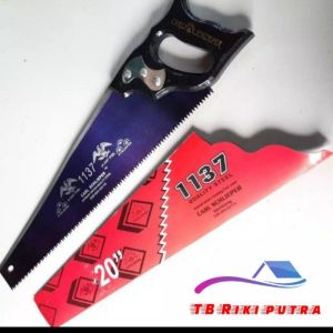 Gergaji kayu Schilieper 20" inci original Graji kayu manual cap mata