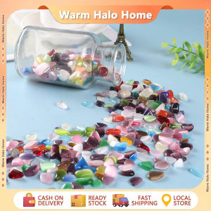 Colorful Aquarium Stone Aquarium Bottom Decoration of Fish Tank Various Stones Crystal Stone Glass Stone