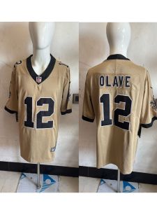 Còn hàng áo đấu bóng đá thêu NFL mới 2026 của đội Saints thế hệ thứ hai số 5 # 17 # Châu Âu và Châu Mỹ