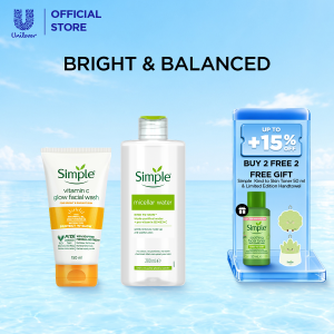 [Value Packl] Simple Kind to Skin Hydration Set - Facial Cleanser & Micellar Water