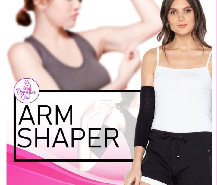 Downsize DIva Slimming Upper Arm Shaper. Arm Slimmer, Arm Band, Arm Sleeves,  Arm Shaper for Women, Arm Slimming, Slimming Beauty Arm Wrap, Upper Arm  Shaper, Seamless Shapewear Slimming Arm Shaper Slimmer, Weight