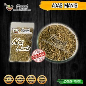 Adas Manis Kering - Fennel Seeds