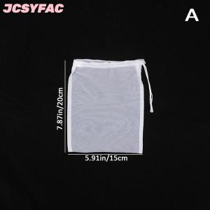 JCSYFAC Túi Lọc Sữa đậu nành 100 lưới lọc tốt Túi tái sử dụng nước trái cây cà phê sữa đậu nành dây rút túi lọc nhà bếp lọc thực phẩm