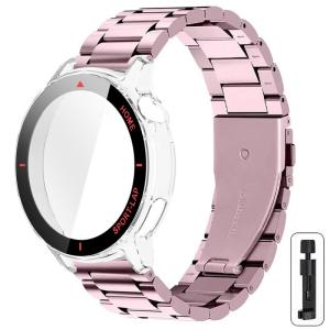 Dây đeo bằng thép không gỉ + Vỏ kính cho Huawei Watch GT Runner 2 Dây đeo kim loại cho huawei watch GT Runner2 phụ kiện