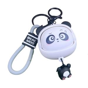 Peking Operas Rotating Panda Phone Charm Strap Lanyard ABS Keychain Unique Expression Various Color Selection Gift Ready