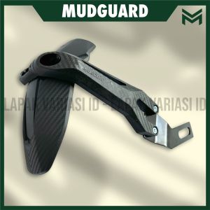 MudGuard UNIVERSAL Mud Guard Spakbor Motor MudGuard Spakbor Ban Belakang Anti Ciprat Motor Mudguard pelindung lumpur COCOK UNTUK MOTOR MOTOR YAMAHA R15V2 R15V3 XABRE R25 OLD NEW SCORPIO XSR VIXION NEW OLD VIXION OLD KAWASAKI NINJA 250 KARBU NINJA DLL PNP