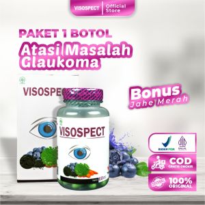 VISOSPECT KAPSUL OBAT MATA GLAUKOMA | VITAMIN MATA ASLI BPOM