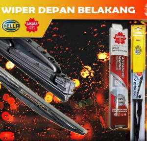 Wiper Depan Belakang Etios Valco HELLA SAKURA