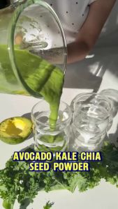BUY 1 FREE 1 - Kale Chia Seed Avocado Powder Weight Loss Meal Replacement Shake Police Shop
