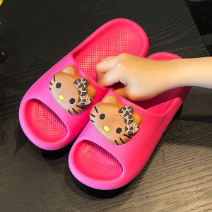 [Free Shipping] Thick-soled slippers for summer suitable for home use womens bathroom couples indoor wear durable non-slip DIY shoe decorations cartoon design fashionable sandals