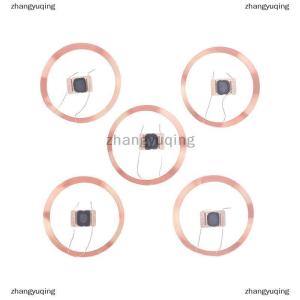 [COD] zhangyuqing 5pcs 21.6mm 13.56MHZ UID IC Card ID Rewritable Changeable Chip Keyfob RFID Self-adhesive