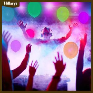 [Hillarys] 10Pcs Neon Glow Balloons Reusable Glow In The Dark Balloon 10 Inch Happy Birthday Party Wedding DIY Fluorescent Balloon Arch