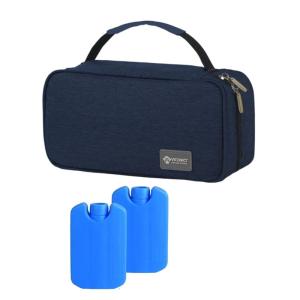 Professional Breastmilk Transport Cooling Bag Insulation Design Organsier for Working Moms Travel and Hospital Visits