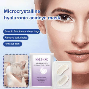 Eye Patches/Eye Mask/Hyaluronic Acid Soluble Microneedle Eye Patches/Nourishing Brightening Eye Mask/Darkness Improvement/Daily Care/Adults Women Men