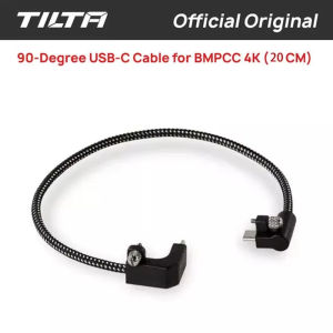 Tilta BMPCC 4K CB-USBC-20 90-Degree 20cm USB-C Cable / CB-USBC-30 90 Degree 30cm USB-C Cable for BMPCC 4K 6K PRO Blackmagic 6k Camera Accessory Kits