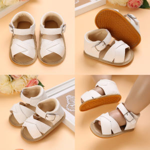 Baby Sandals Girls Rubber Anti Slip Toddler Toddler Shoes Newborn Baby Shoes First Walkers