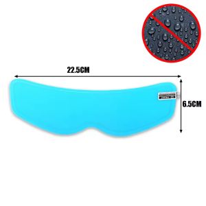 2PCS Upgraded Motorcycle Helmet Clear Anti-Fog Rainproof Film Helmet Lens Durable Nano Coating Sticker Moto Safety Driving Helmet Accessories