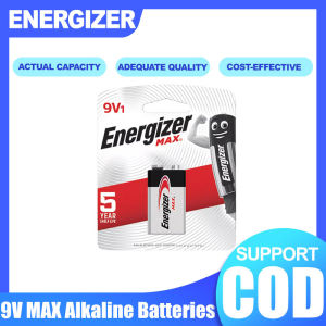 New listing /ENERGIZER Max Alkaline Battery 9V durable Suitable for remote controls and other devices.