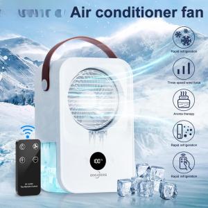 Kipas Pendingin Mini AC Portable Air Cooler FS043 2800 Rpm Mobil Dan Ruangan | AC Portable Humidifier Air Cooler AC Mini Super Dingin Aromaterapi | AC Portable Super Dingin dan Sejuk Keecepatan Tinggi Kontrol Jarak Jauh