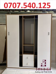 [Freeship HCM] Tủ quần áo cửa lùa nhựa đài loan 4 cánh cao cấp