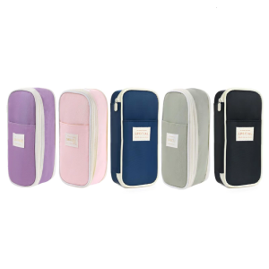 Big Pencil Case Large Capacity Pen Pouches Portable Pen Organiser Storage Bag Travel Makeup Pouches for Student Teen