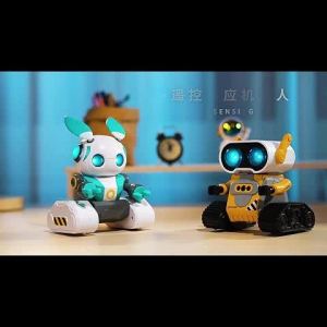 Childrens Remote Control Robot , Remote Control Rabbit , Induction Simulation , Multifunctional Smart Pet , Electric robot , Remote Control toys