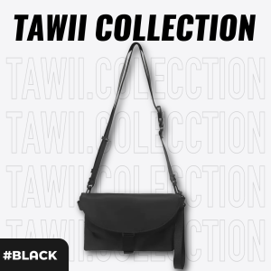 Tawii. Trendy Messenger Bag for Men Simple Hundred Crossbody Bag Chest Bag Waterproof Sports Chest Bag