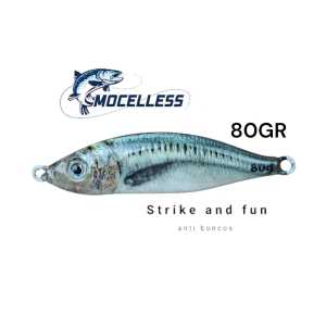 metal jig umpan jigging full GID 40 60 80 gram bionik realistik little jack