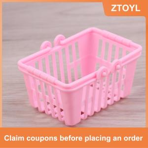 【ZTOYL】 Giỏ mua sắm thu nhỏ Nhà búp bê đồ chơi đồ nội thất