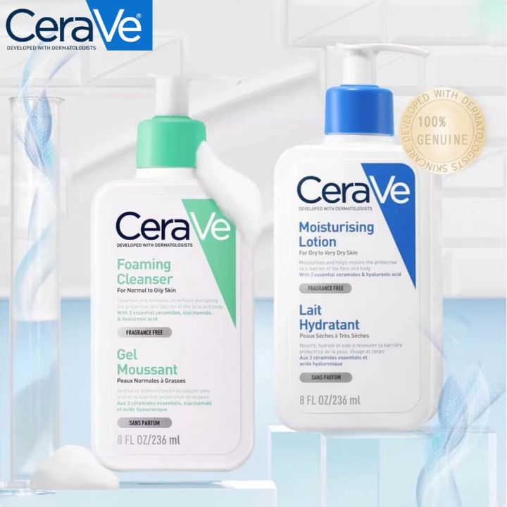 *OFFER* 100Cerave Moisturising Cream Lotion /Cerave Foaming Facial