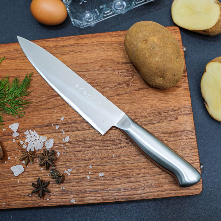 Chef' Secret 8" and 7'' Full Stainless Steel Utility Knife with Name