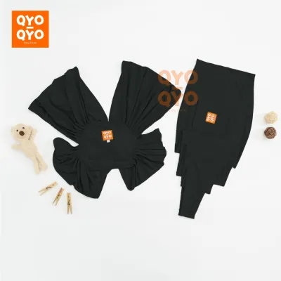 Gendongan Bayi Depan M Shape Baby Wrap 3in1 Geos Baby Instan Premium with Sash Belt QYO-QYO