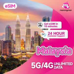 Malaysia eSIM | 1-20Days | 5G/4GNetwork | Email Delivery