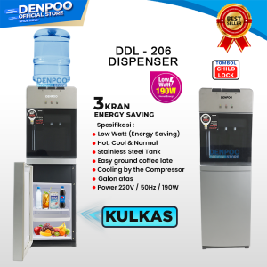 DENPOO DISPENSER DDL 206 BAGIAH BAWAH KULKAS