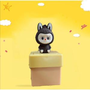 Móc khóa Labubu vô tri móc khóa bàn phím cơ móc khóa dễ thương có âm thanh vui nhộn hottrend - Life Style 4U