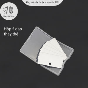 Tool Cắt Dây Da Thắt Lưng Tăng Giảm Kèm 5 Lưỡi Dao Dụng Cụ Đồ Nghề Làm Da Túi Ví Móc Khóa Dây Nịt Thủ Công Handmade DIY