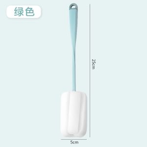 OXO Cup Washing Artifact Home Ladle Sponge Cup Brush Cleaning Brush No Dead Angle Decontamination Vacuum Cup Mouth Brush Baby Bottle Brush