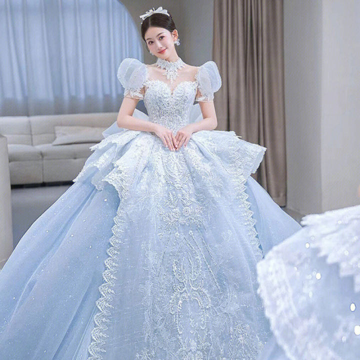 Blue Wedding Dresses - June Bridals-cheohanoi.vn