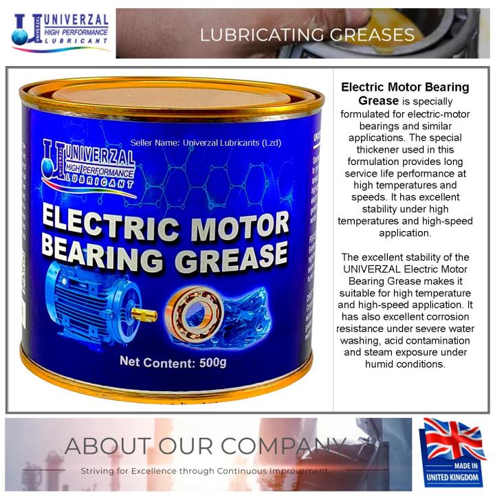 Electric Motor Grease Electric Motor Bearing Grease Long Life Grease